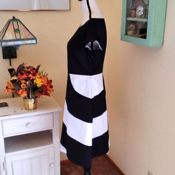 Bea & Dot by Modcloth Black and White Dress - Picture 4 of 9